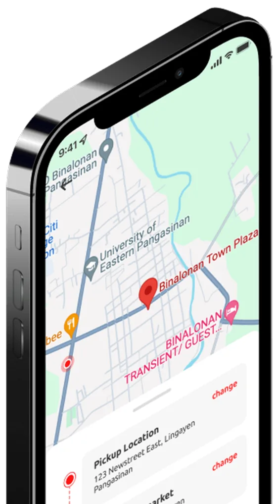 UNLA LA app booking screen